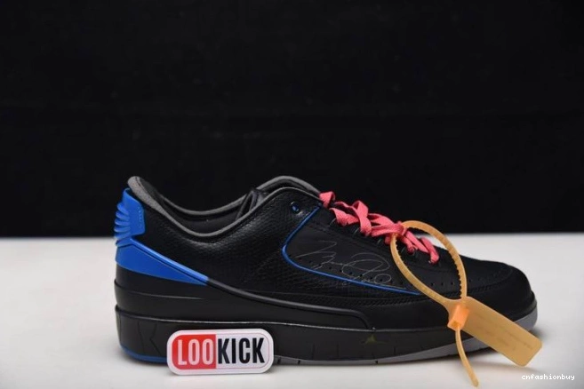 Retro Jordan Blue Black Low SP Off-White DJ4375-004 2 0725